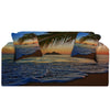 Tropical Beach Couch Cover