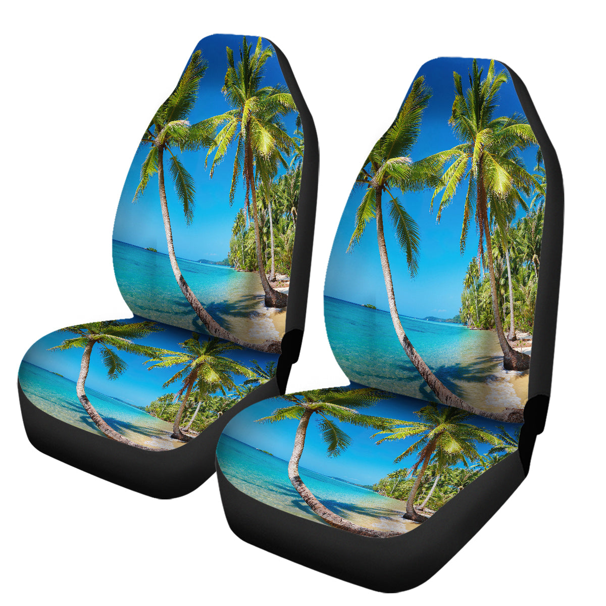 Tropical Escape Car Seat Cover