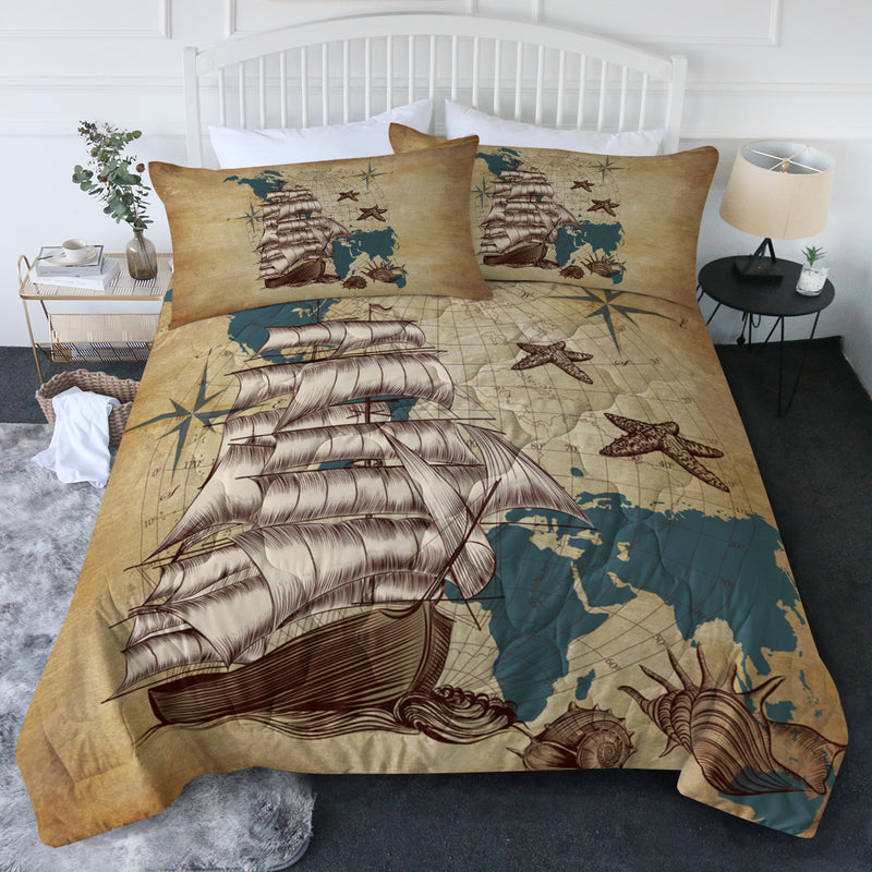 Ship Ahoy Comforter Set