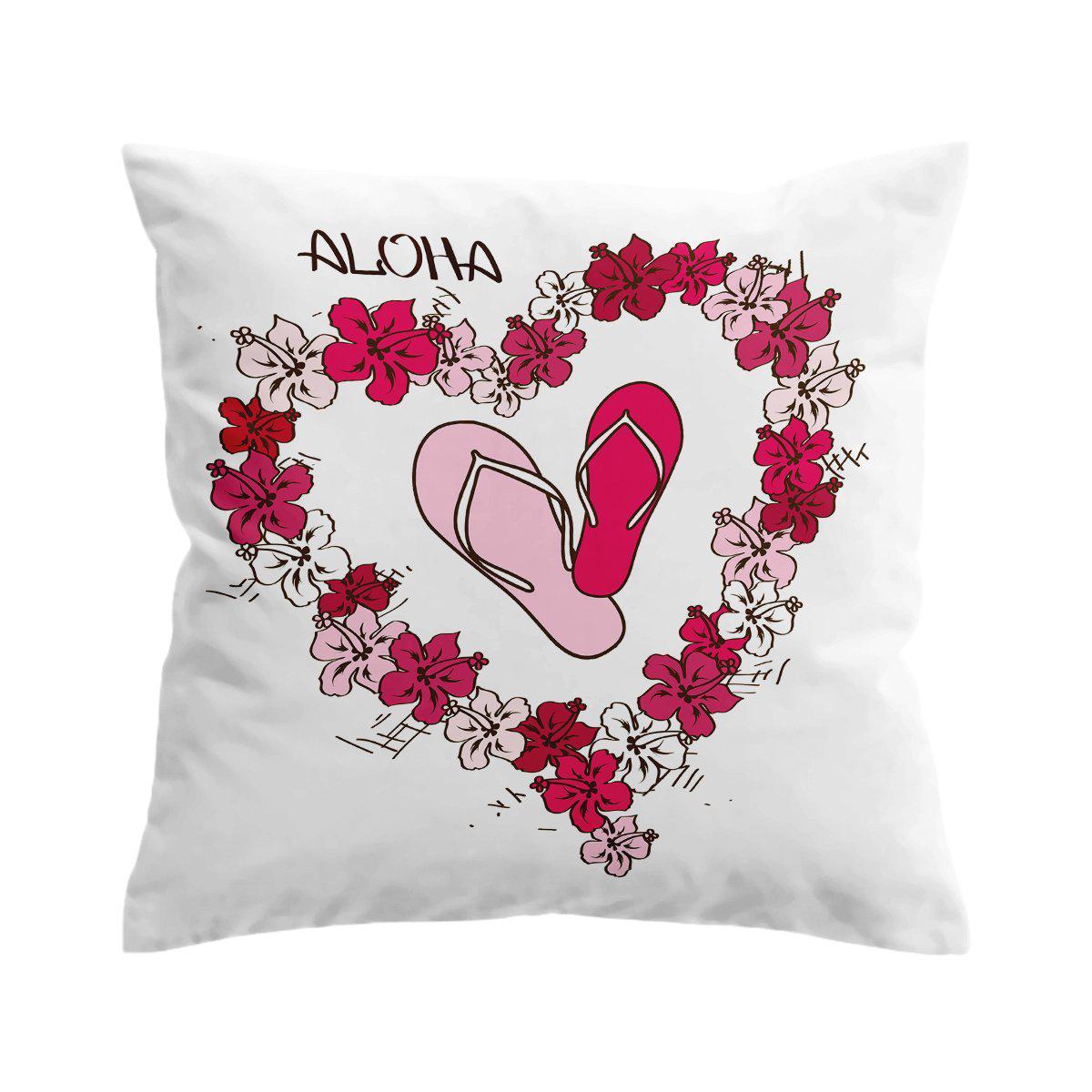 Aloha Slippahs Pillow Cover