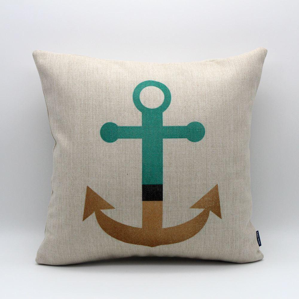 Anchor Pillow Cover