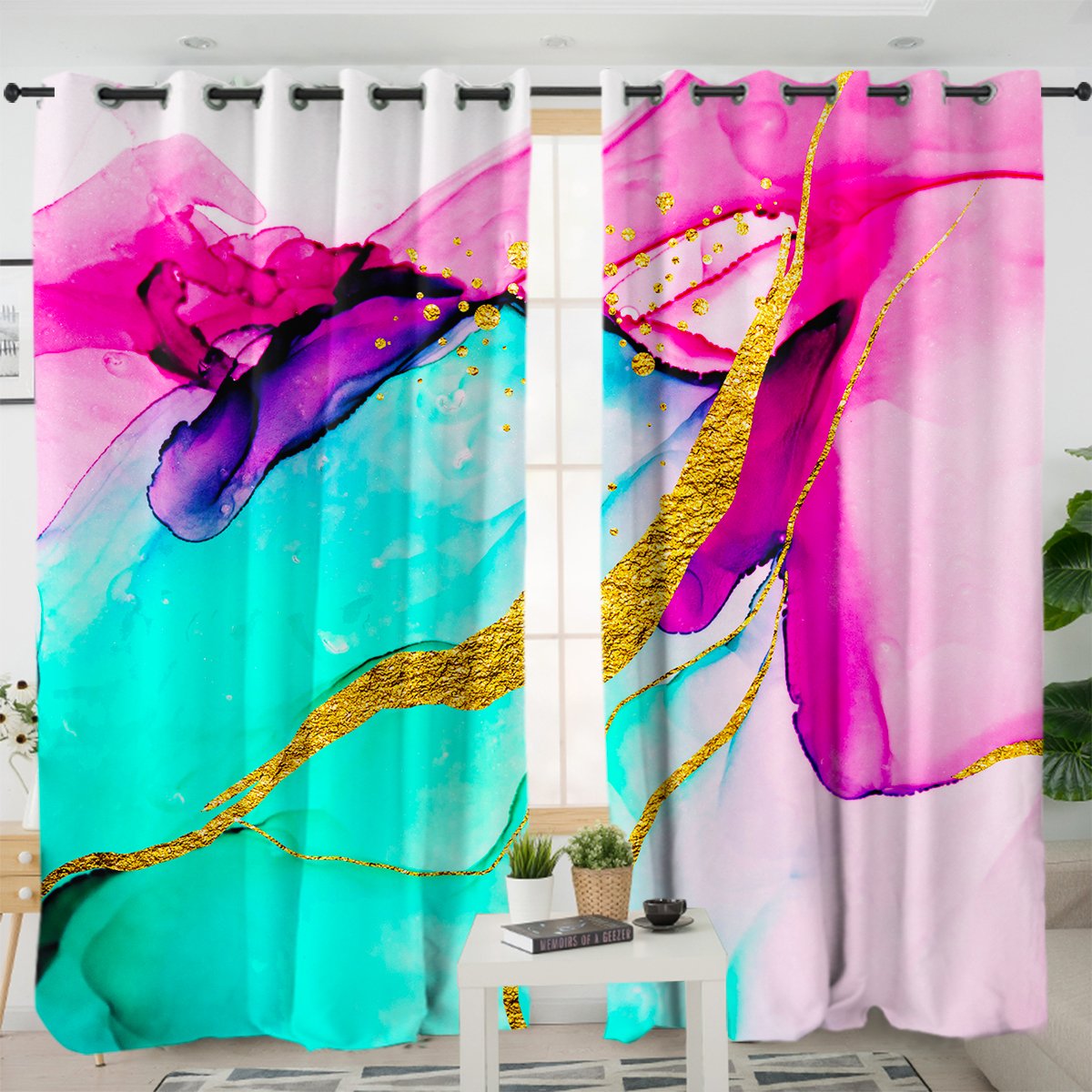 Anse Source D&#39;Argent Curtains