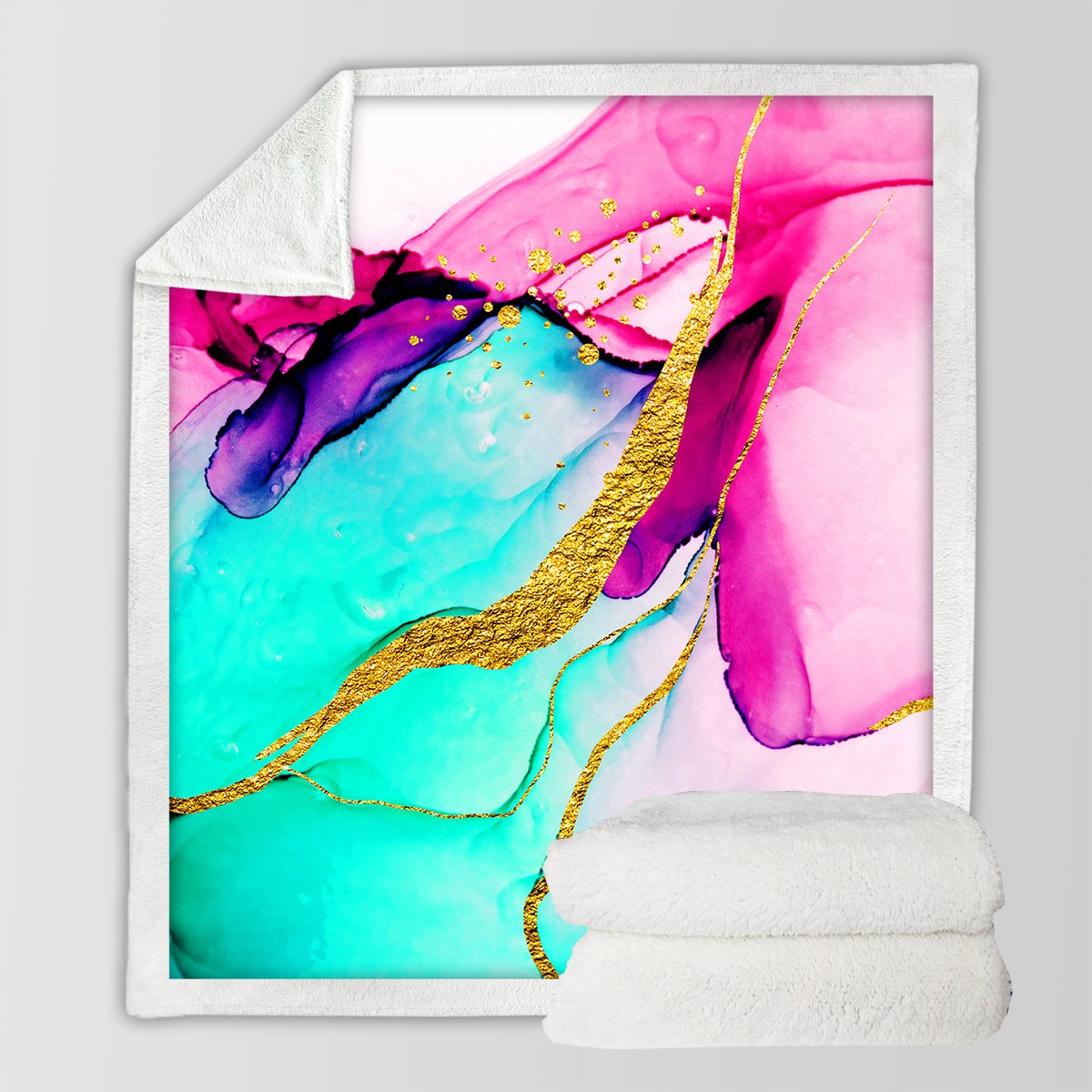 Anse Source D&#39;Argent Soft Sherpa Blanket