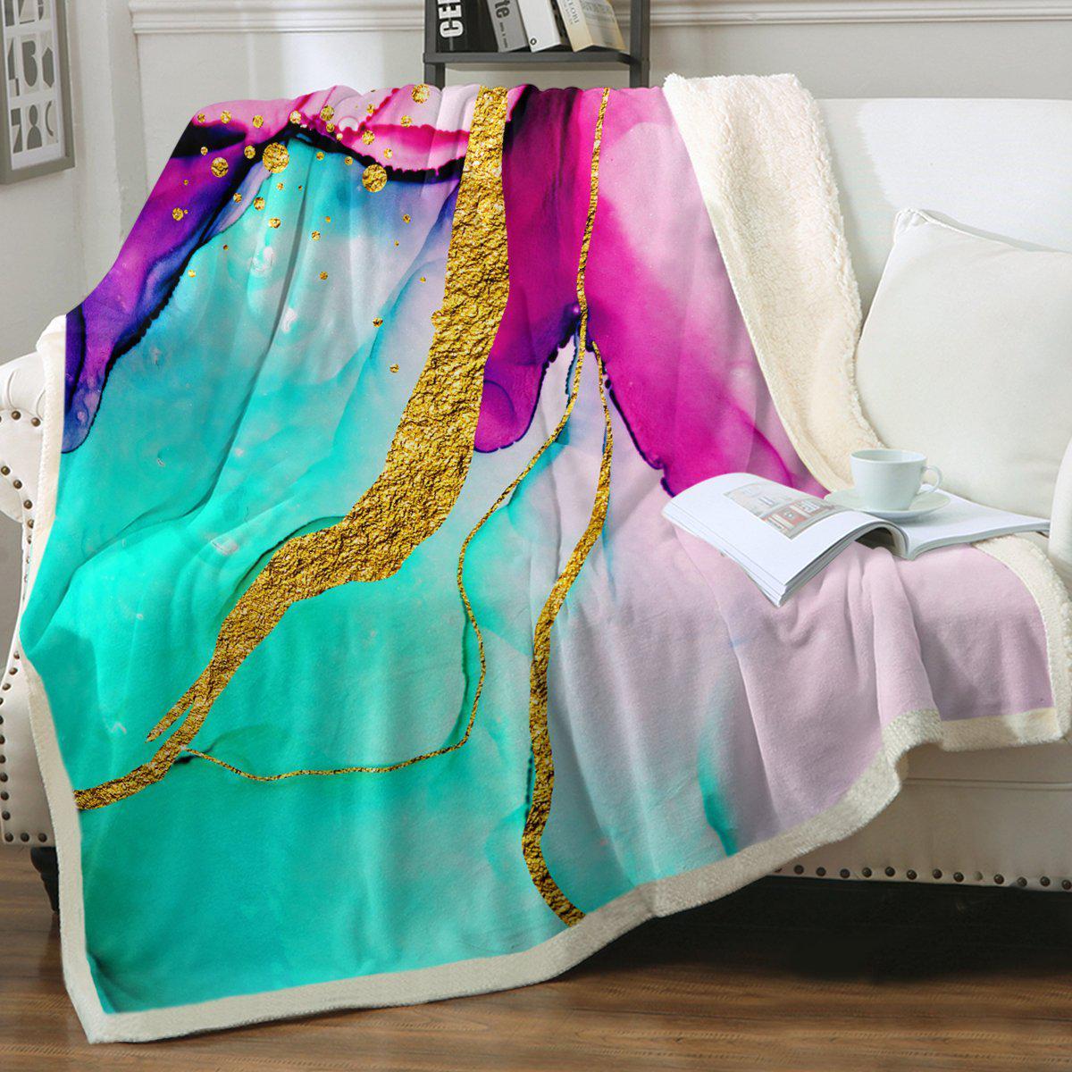 Anse Source D&#39;Argent Soft Sherpa Blanket