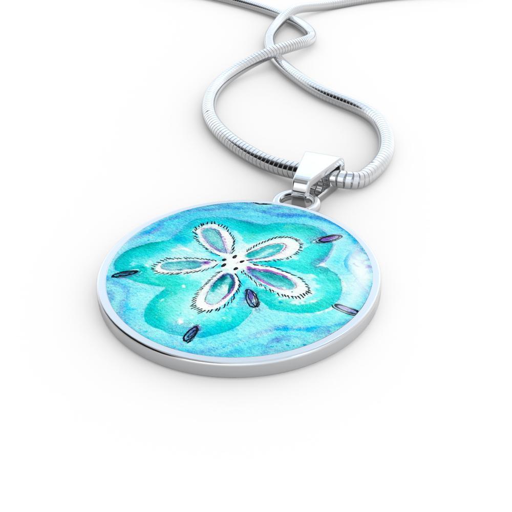 Artist Sand Dollar Necklace