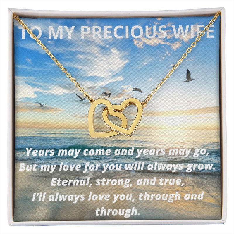 To My Precious Wife Unity Necklace