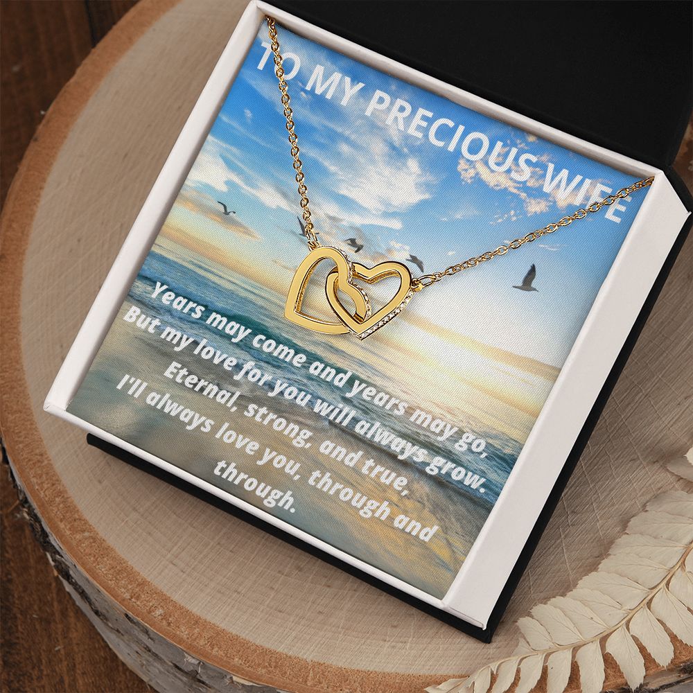 To My Precious Wife Unity Necklace