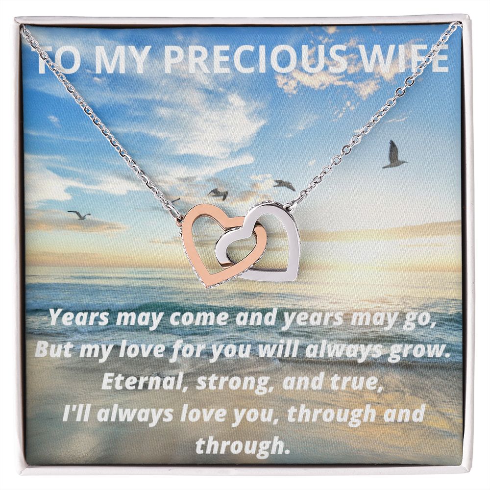 To My Precious Wife Unity Necklace
