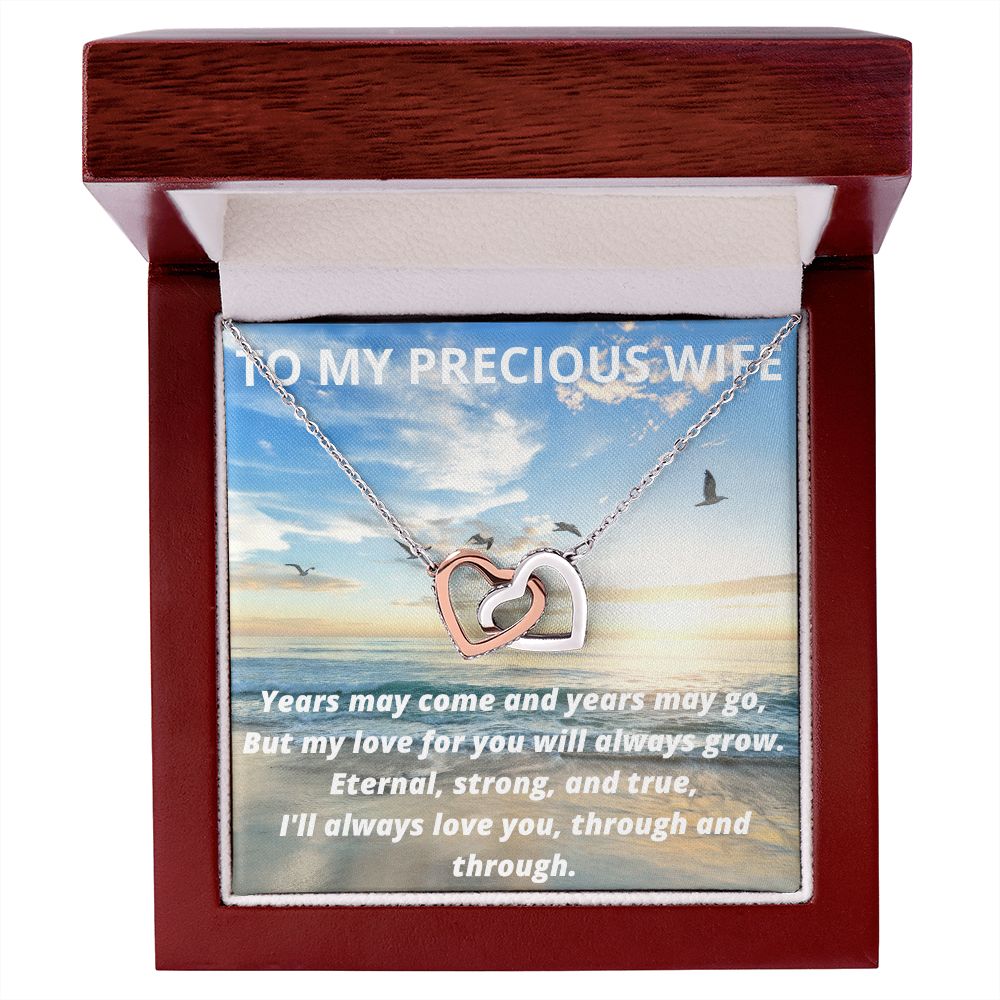 To My Precious Wife Unity Necklace
