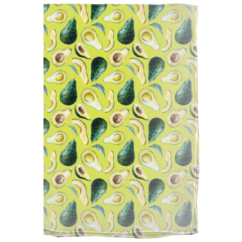 Avocado Passion Soft Silky Scarf