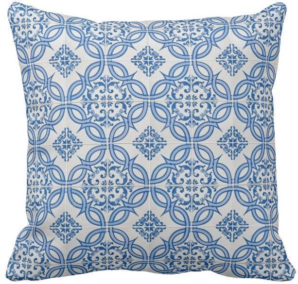 Azulejos Pillow Cover