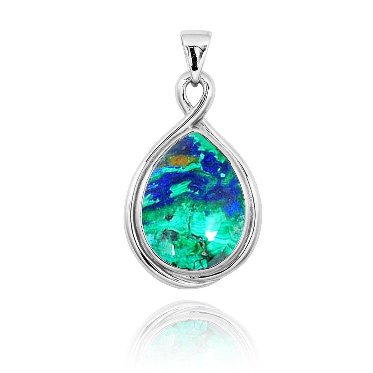 Azurite Malachite Pendant