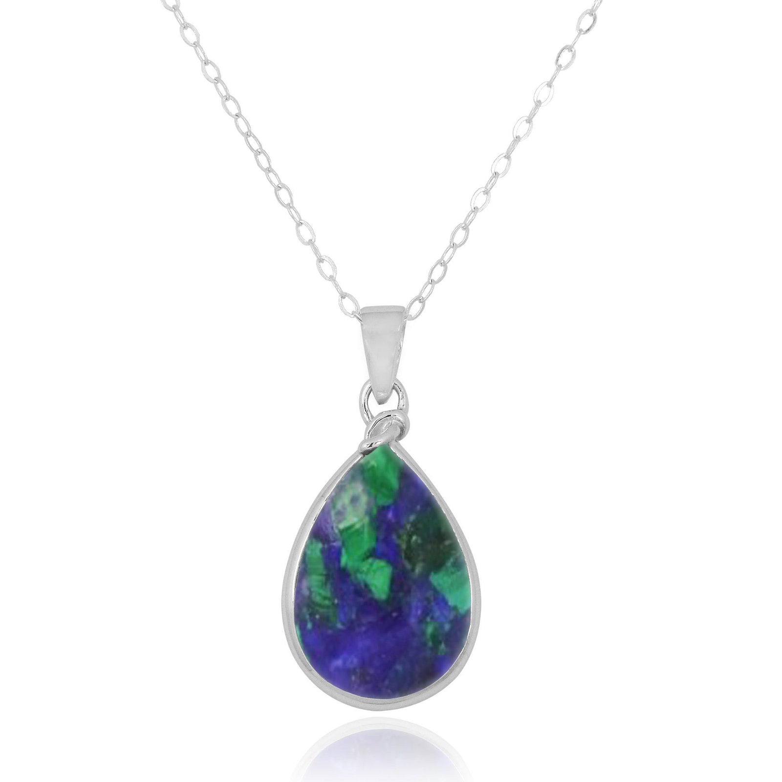 Azurite Malachite  Pendant