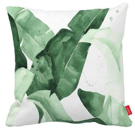 Banana Leaf Pillow Cover