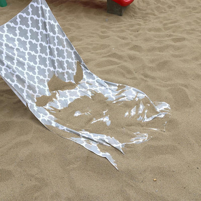 Mandala Hues Round Sand-Free Towel