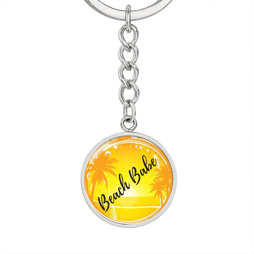 Beach Babe Beachy Keychain