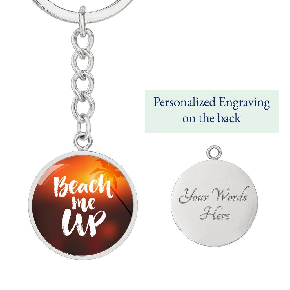 Beach Me Up Beachy Keychain