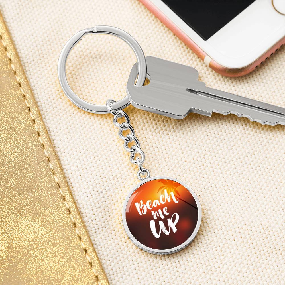 Beach Me Up Beachy Keychain
