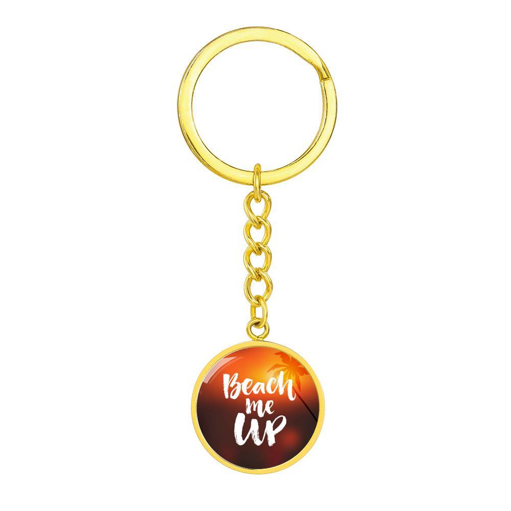 Beach Me Up Beachy Keychain