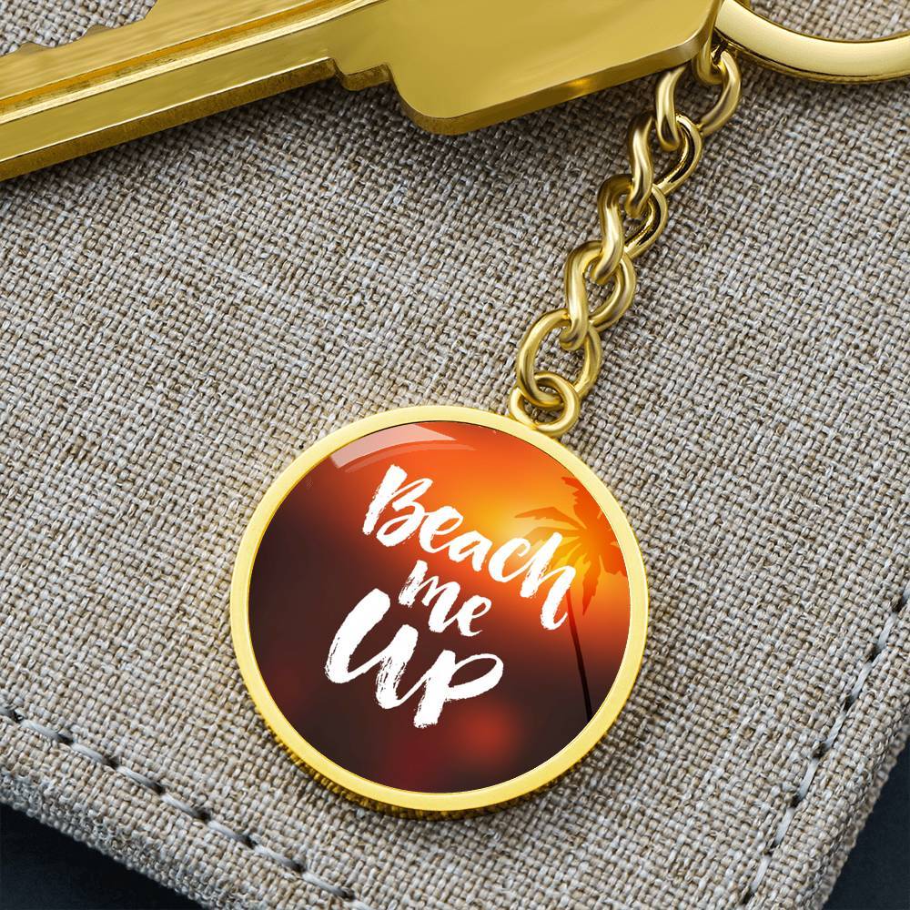 Beach Me Up Beachy Keychain