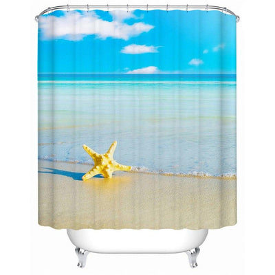 Beach Please Shower Curtain