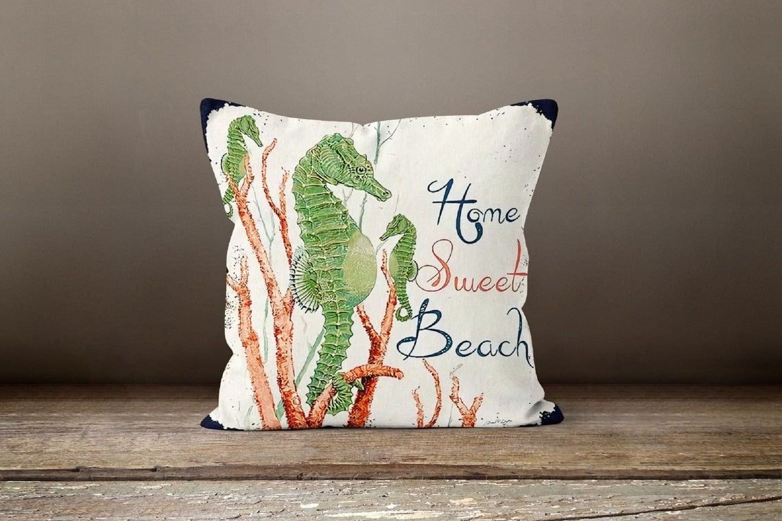 Beach Quotes Set of 4 Pillow Covers