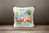 Beach Quotes Set of 4 Pillow Covers