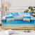 Beach Panting Couch Cover
