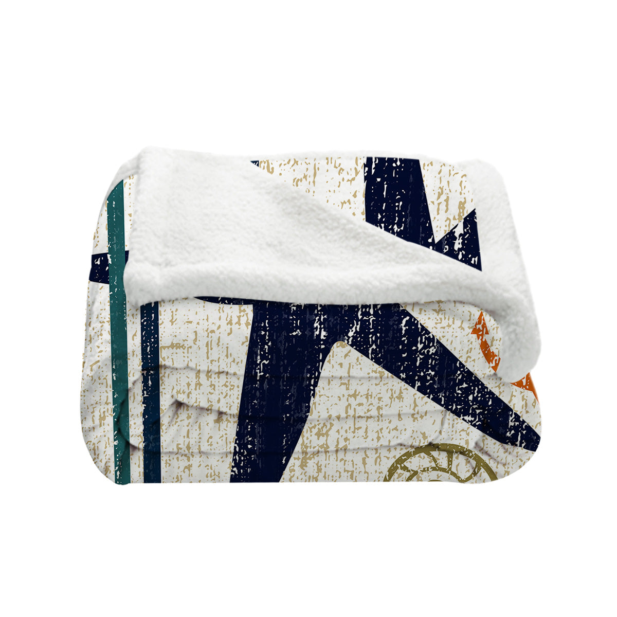 Beachy Starfish Bedspread Blanket