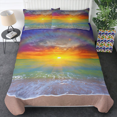 Sunset Beach Bedding Set