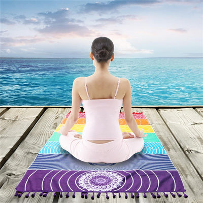 Beach Yoga Extra Large Towel
