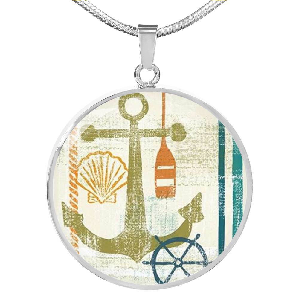 Beachy Anchor Necklace