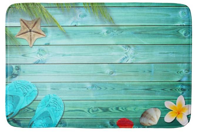 Beachy Bath Mat