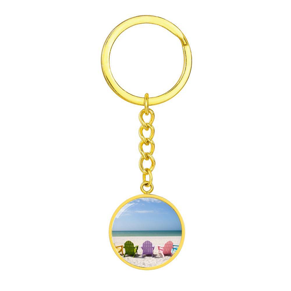 Beachy Dreams Beachy Keychain