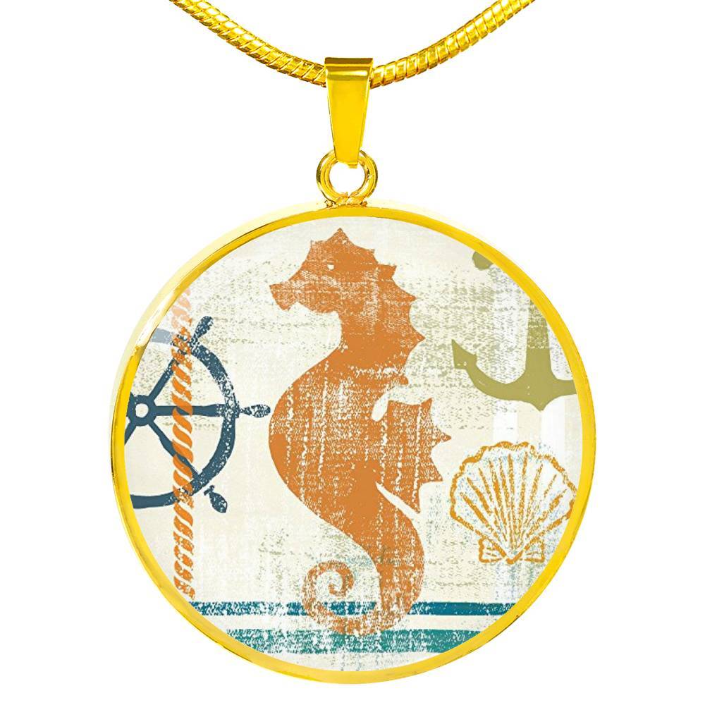 Beachy Seahorse Necklace