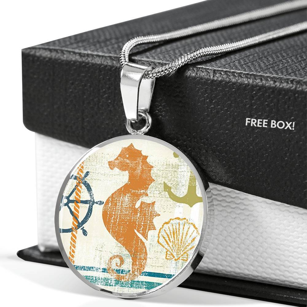 Beachy Seahorse Necklace