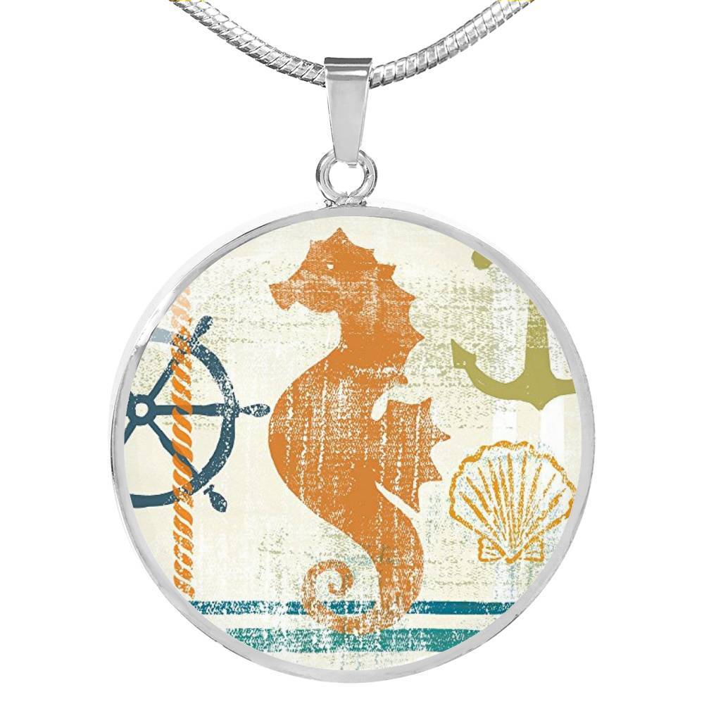 Beachy Seahorse Necklace