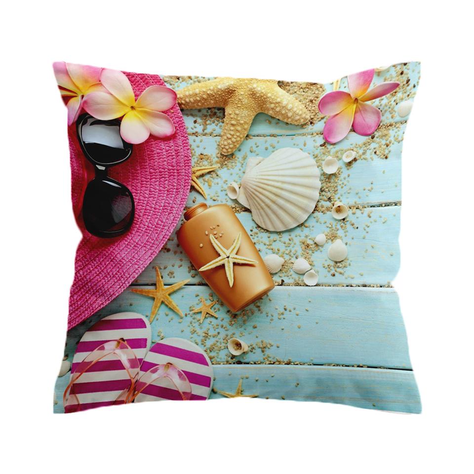 Beachy Set Pillow Cover