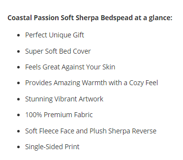 The Ocean Hues Bedspread Blanket