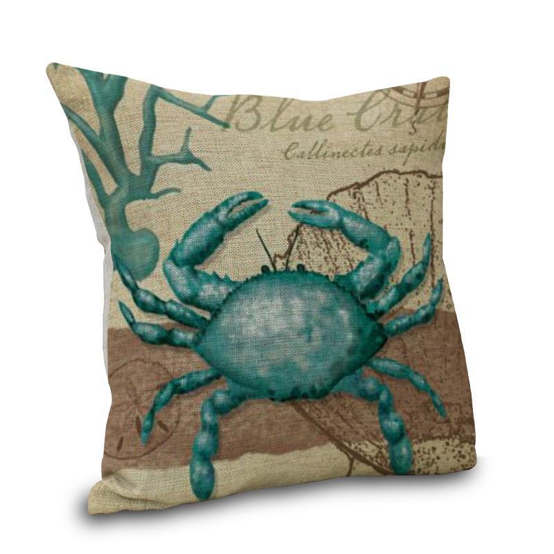 Blue Crab Pillow Cover NEW ARRIVAL!