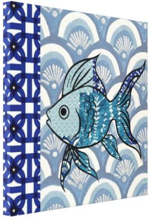 Blue Life Gallery Wrap Canvas Print