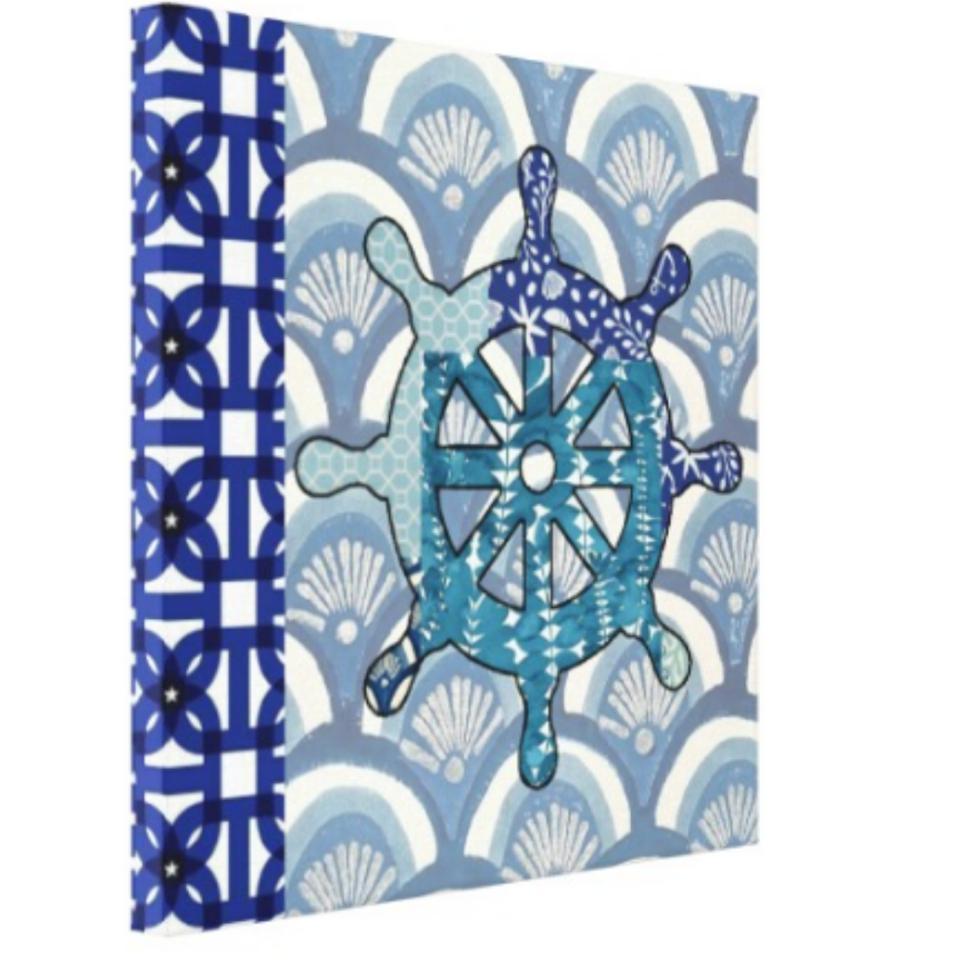 Blue Life Gallery Wrap Canvas Print