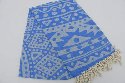 Blue Mandala 100% Cotton Towel