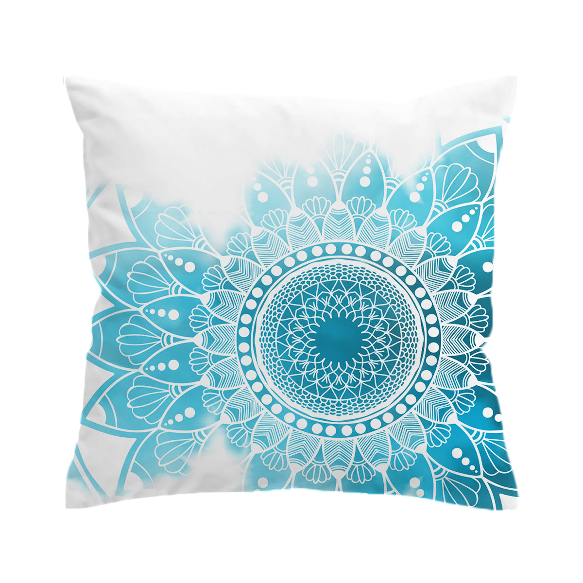 Bohemian Blues Comforter with Shams and Pillow Cover