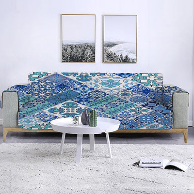 Coastal Mosaic Sofa Cover