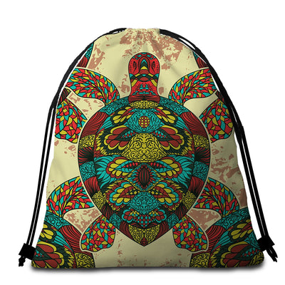 Bohemian Sea Turtle + Backpack