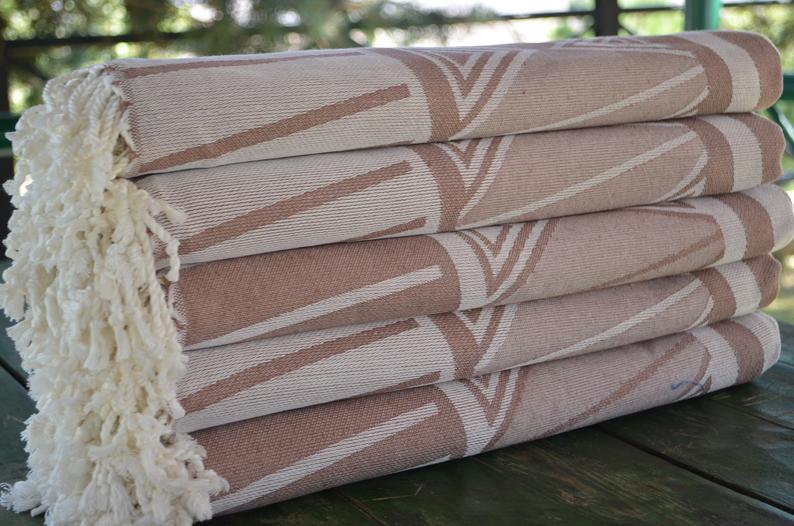 Brown Sun 100% Cotton Towel