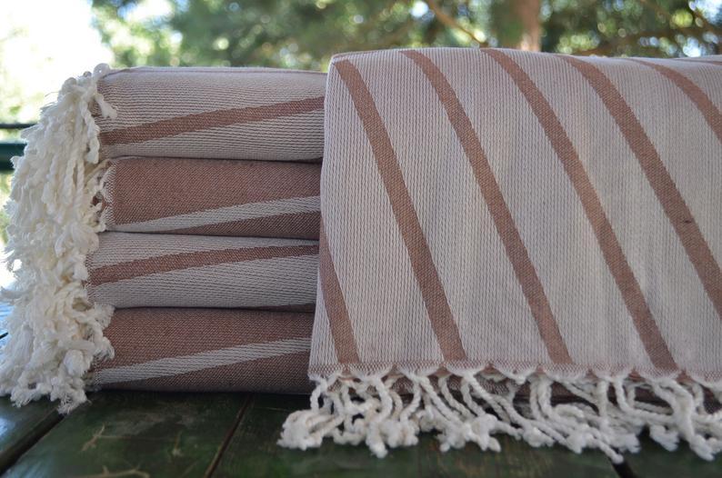 Brown Sun 100% Cotton Towel