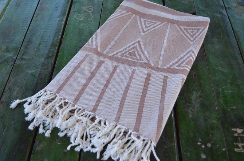 Brown Sun 100% Cotton Towel