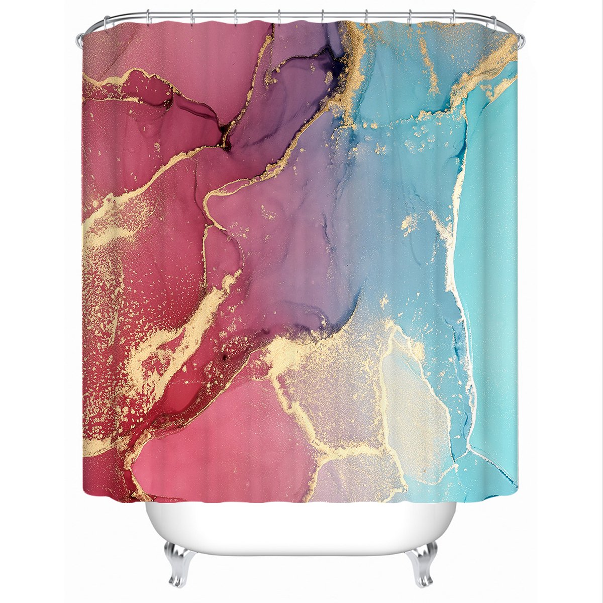 Budelli Beach Shower Curtain